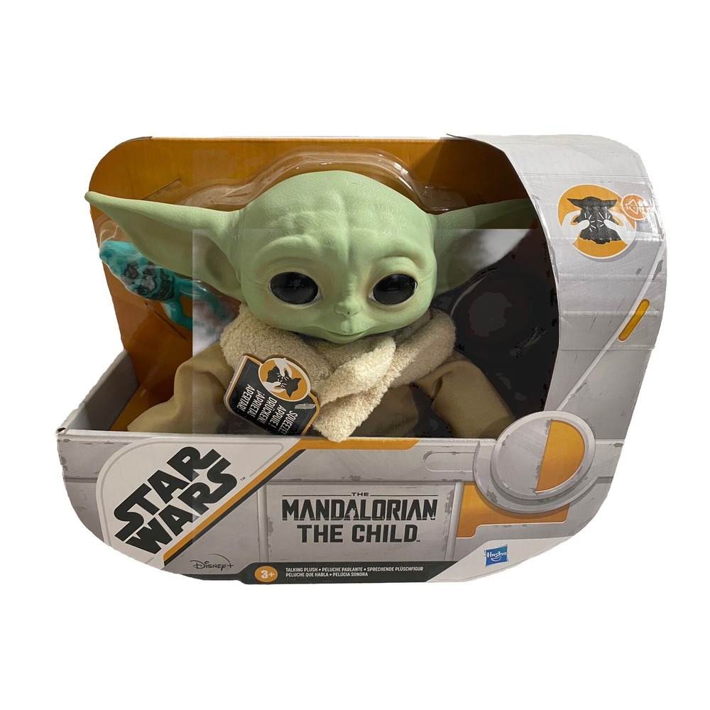 Star Wars Grogu The Child Talking Plush Mandalorian Disney Open Box